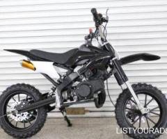 kids dirt bike 50cc(5-15 year olds)