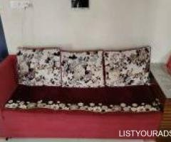 Sofa set with 10 Cushions (Wakad, Pune)