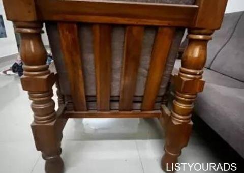 Elegant Teak wood Sofa set